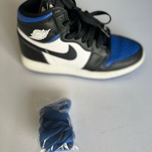 Nike kids Black and Blue Sneakers